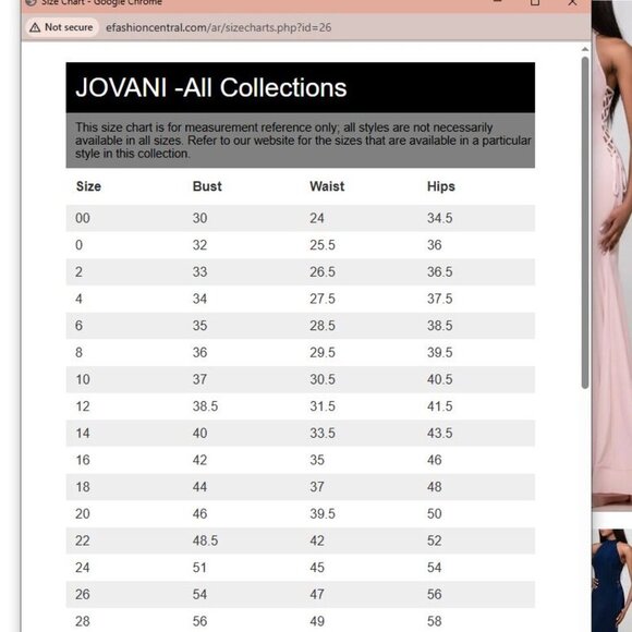 NWT Jovani Prom 50487 - Picture 7 of 7